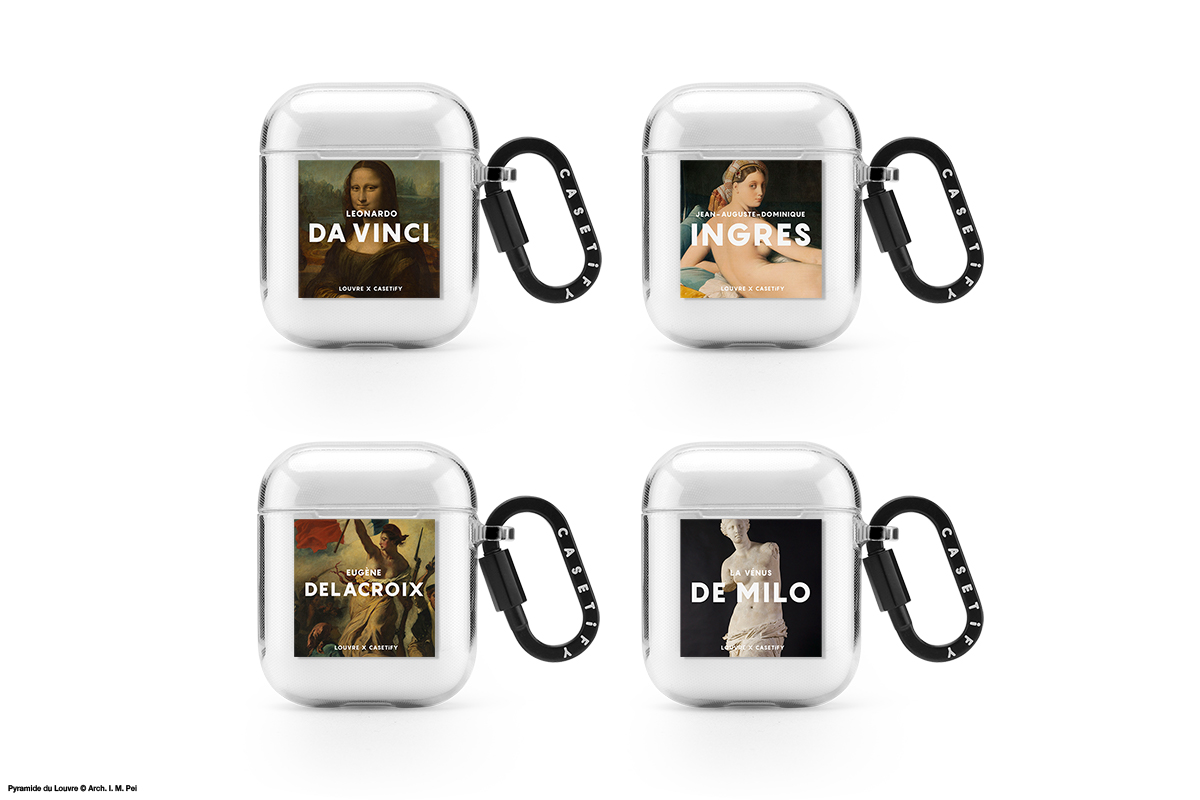 世界的名画が手の中に CASETiFY、ルーヴル美術館とのコラボアイテム