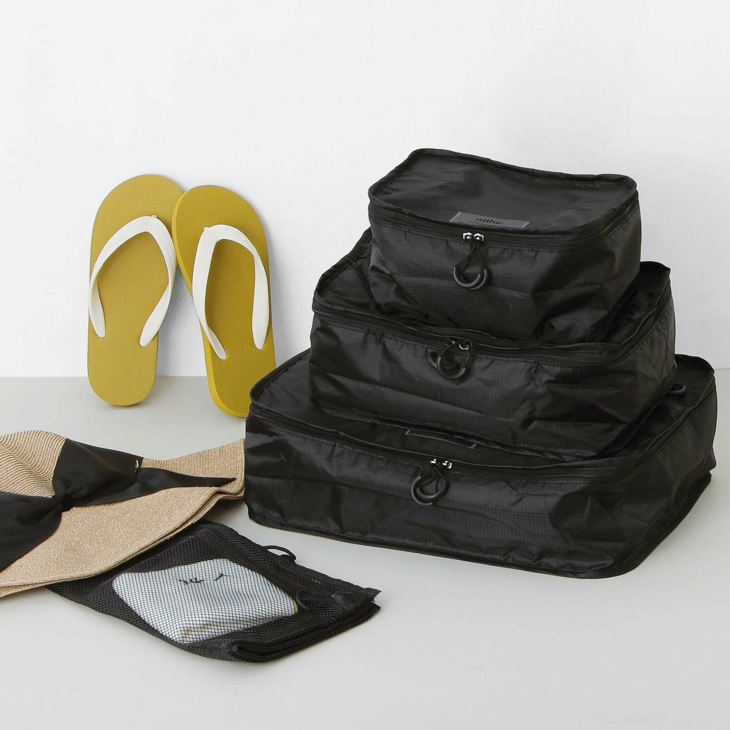 nahe ネーエ | トラベルパッキングバッグ 3pack | HIGHTIDE