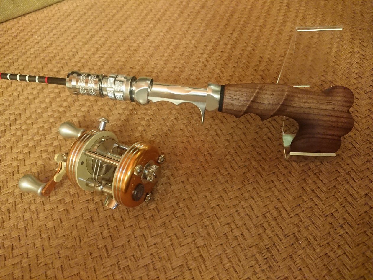 バス用ガングリップの製作 – 渓流用トラウトロッド、ロッド
