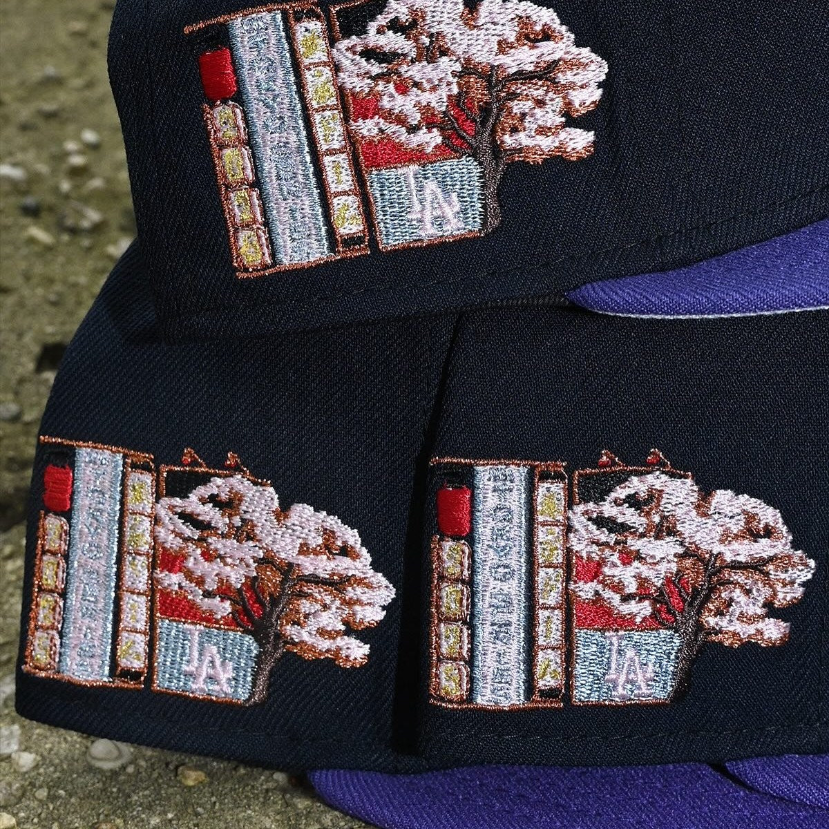 NEW ERA Los Angeles Dodgers - 59Fifty Tokyo Series Black/Purple