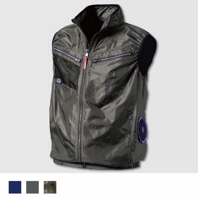 V7719サイドファンベスト 空調機能を取り入れたファン付き作業服- HOOH