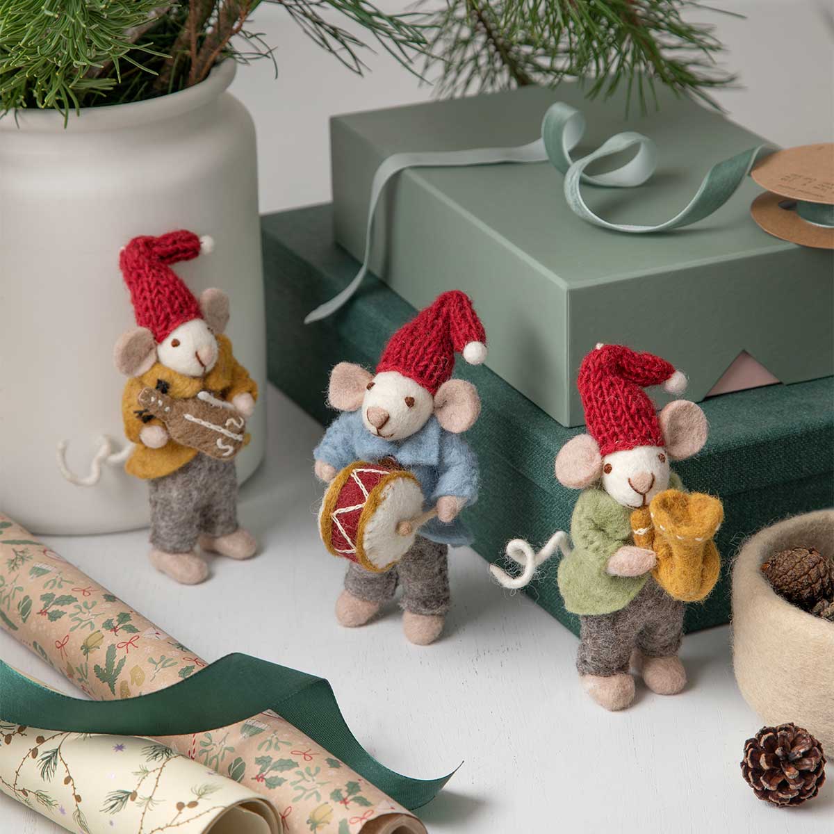 Gry&Sif グライアンドシフ オーナメント ( ホワイトマウス