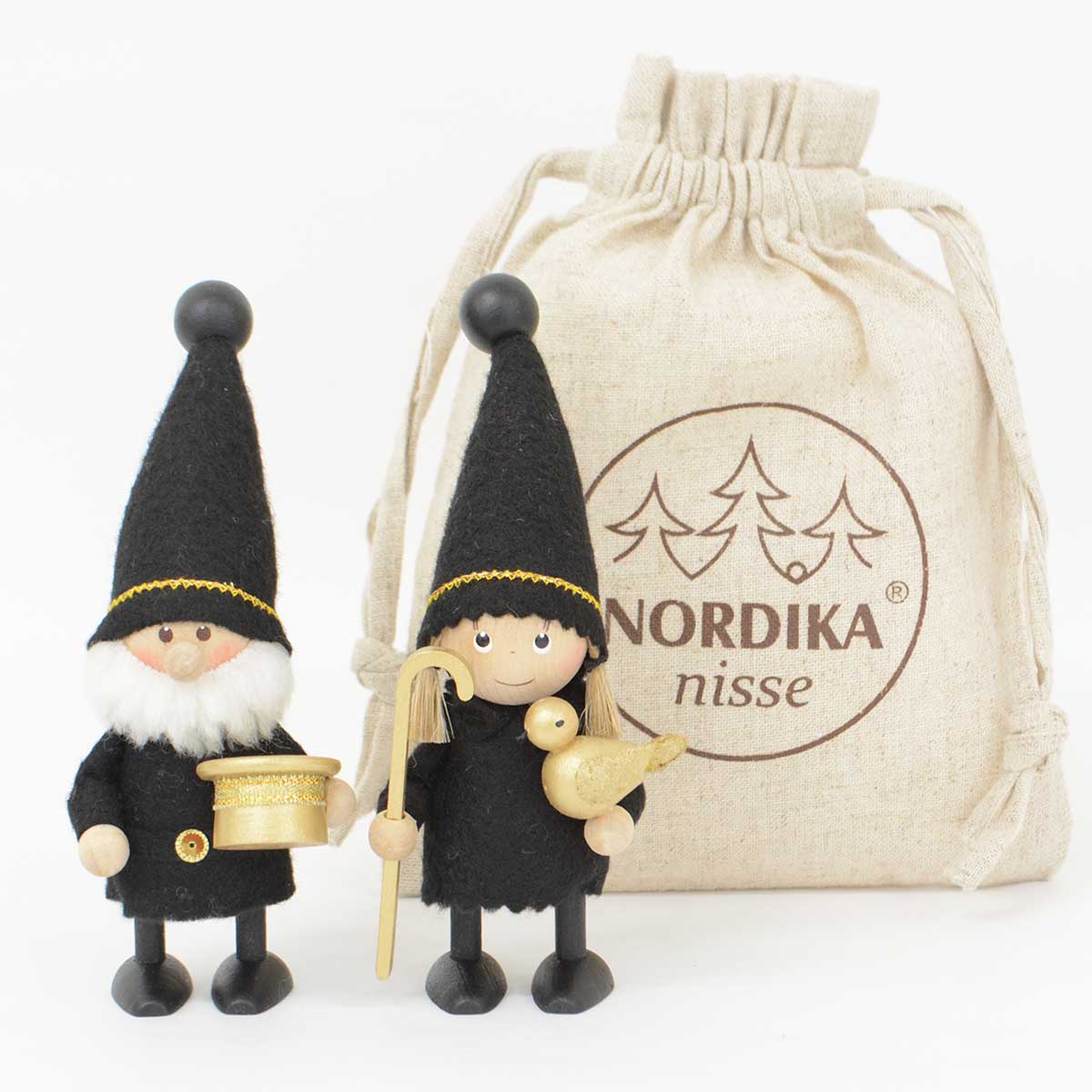 NORDIKA nisse ノルディカ ニッセ クリスマス 木製人形 ( Happy