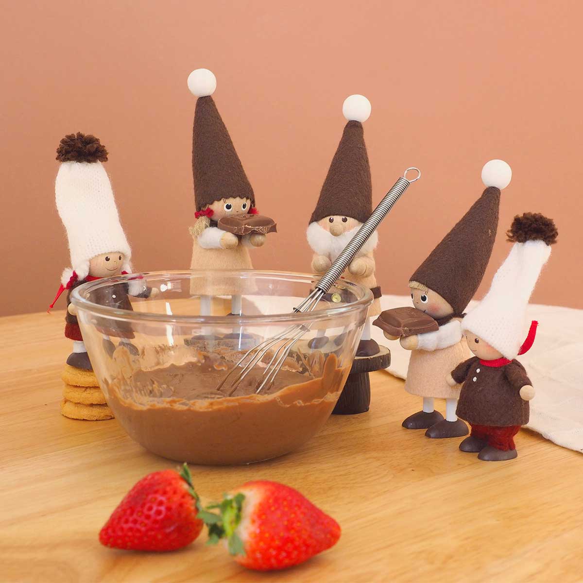 NORDIKA nisse ノルディカ ニッセ クリスマス 木製人形 ( サンタ