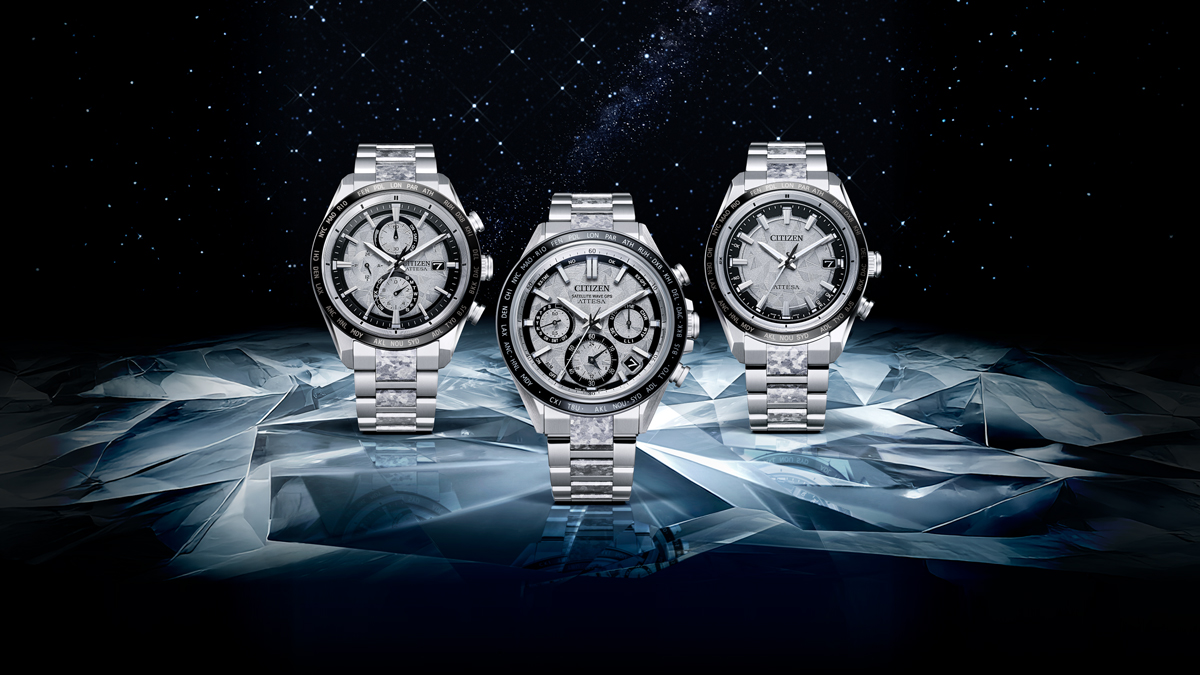 結晶チタニウムの唯一無二の輝き｜シチズン アテッサ「Platinum Shine
