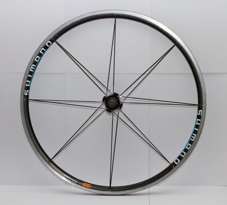 Shimano WH-R535 Bicycle Front Wheel with Blue Decals