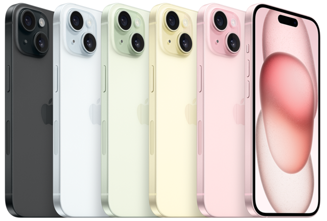 Apple iPhone 15 128GB Unlocked Physical SIM Tray - Free FedEx