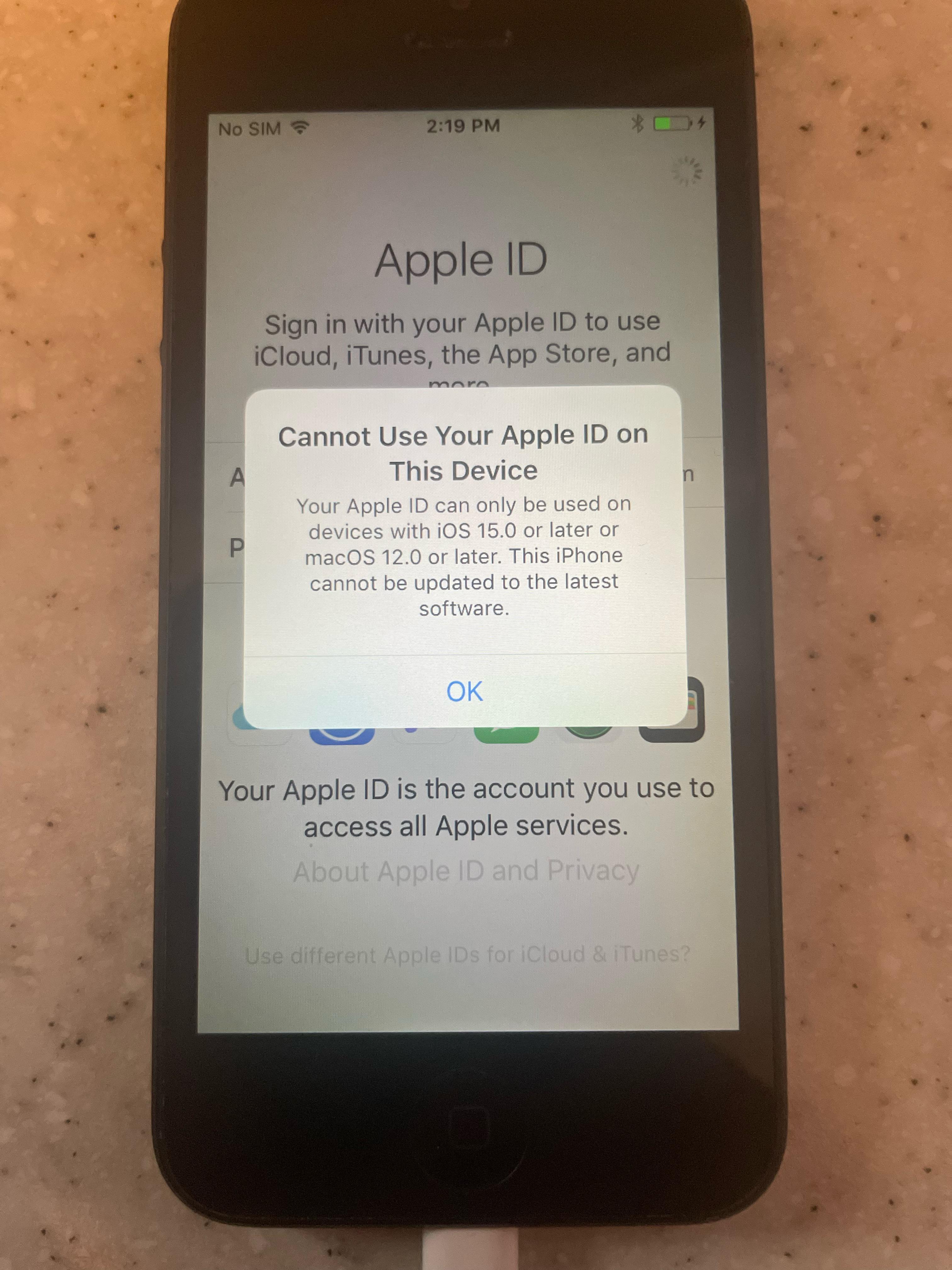 Is there a workaround to this? I'm on a iPhone 5 : r/applehelp