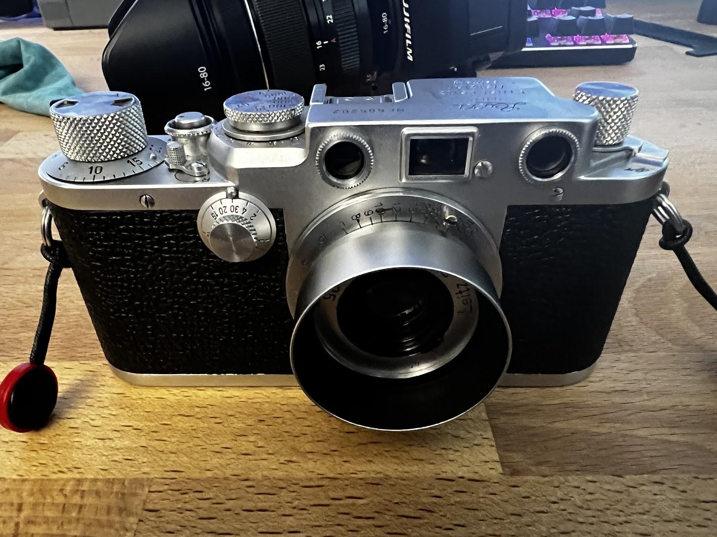 My wonderful wife got me a IIIf with elmar 50mm 3.5. Any tips on