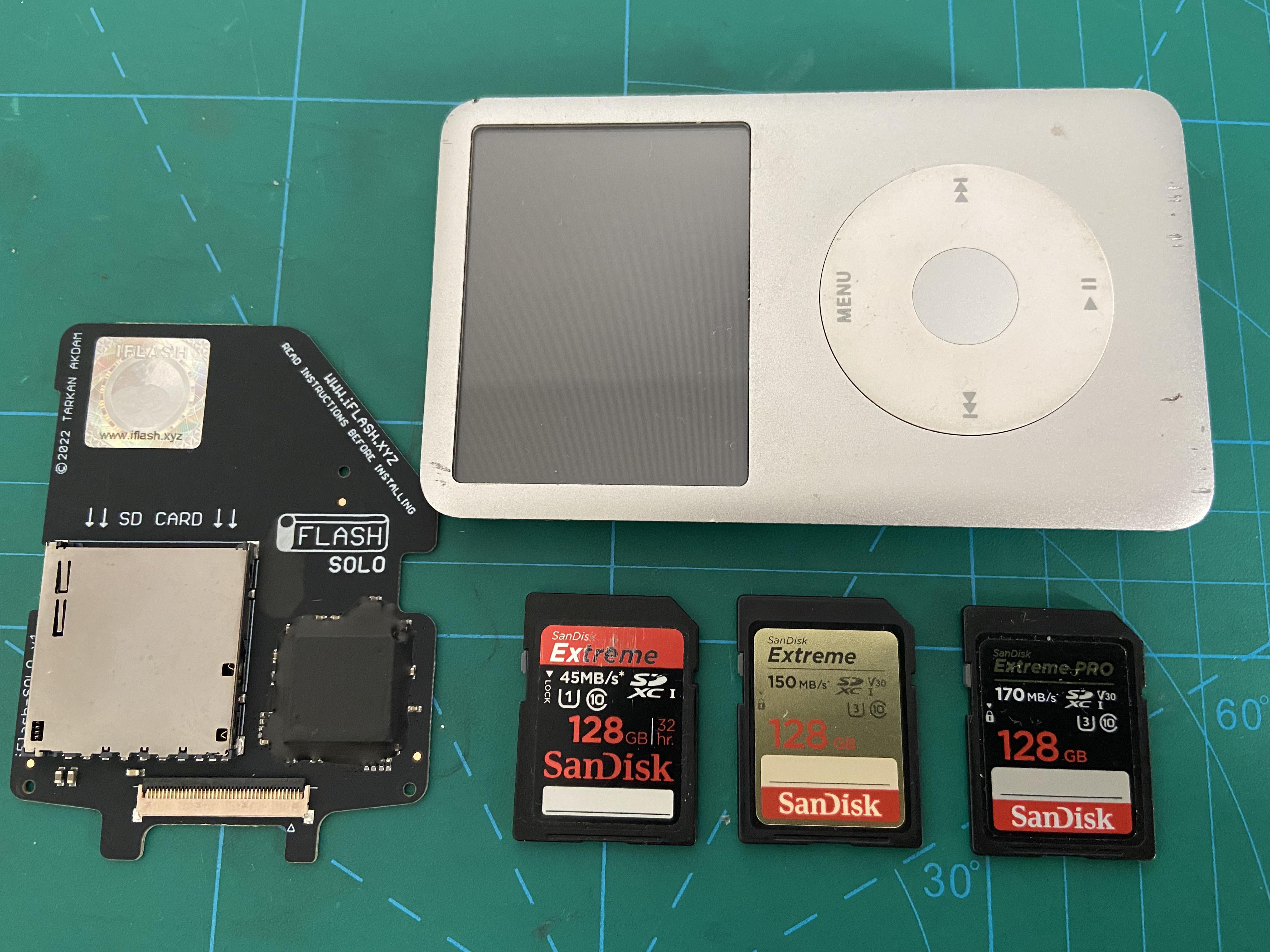 Q: iPod Classic の iFlash Solo で SD の読み込み速度って重要？ : r/ipod