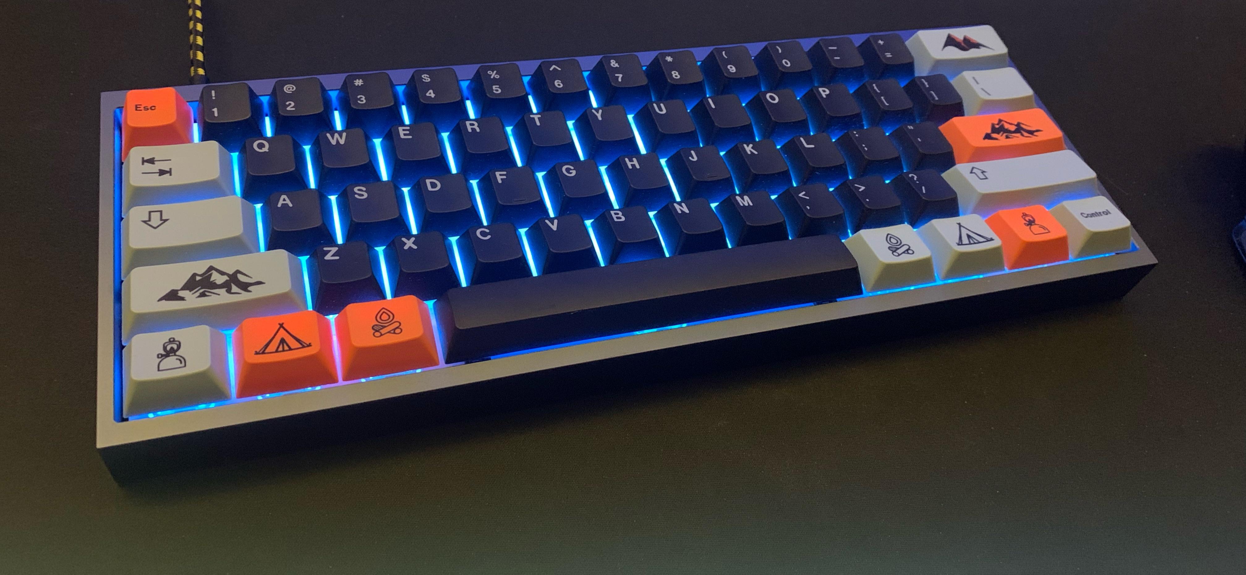 My custom Wooting 60HE : r/MechanicalKeyboards