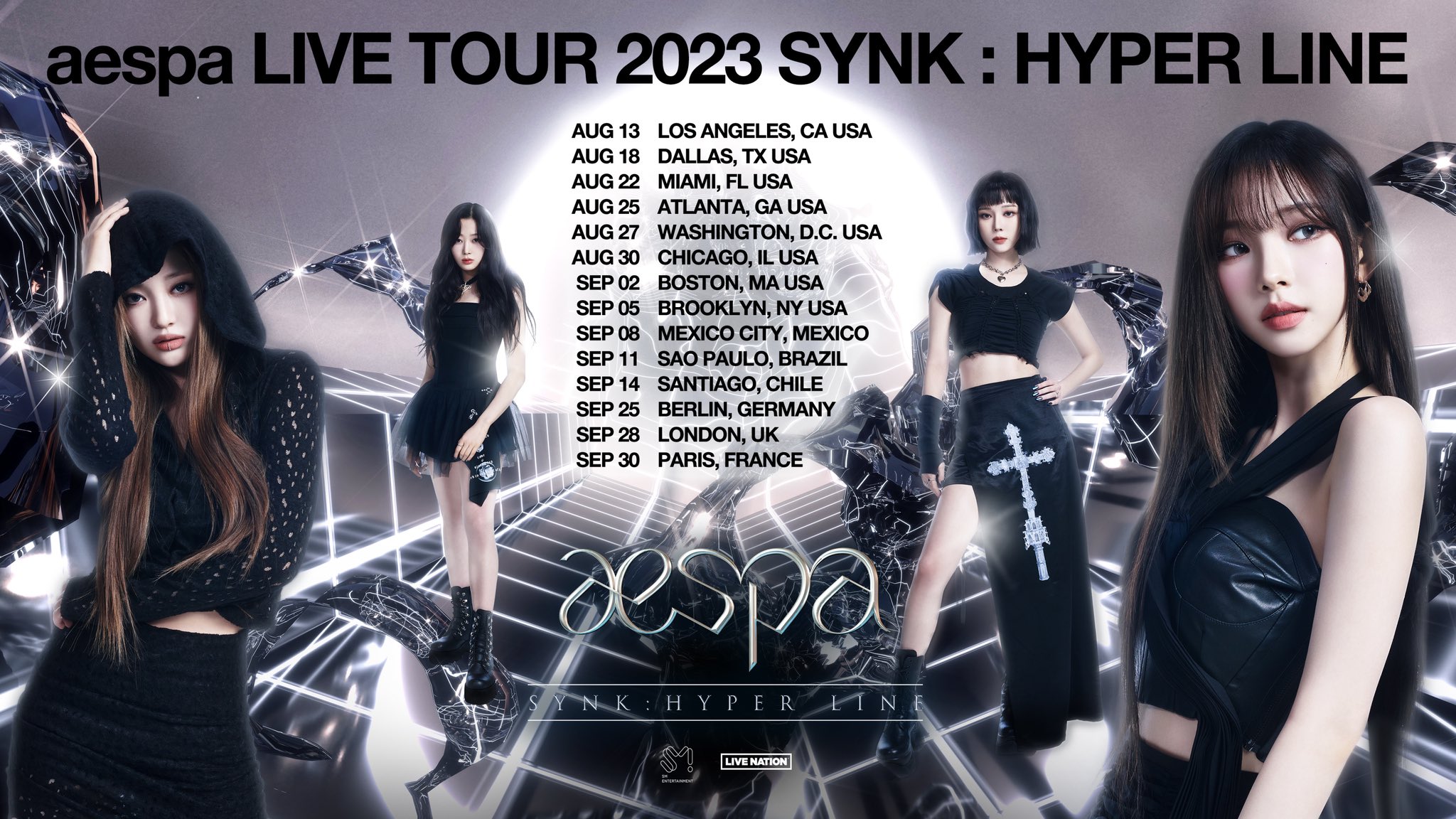 aespa - LIVE TOUR 2023 'SYNK : HYPER LINE' (北米、南米、ヨーロッパ