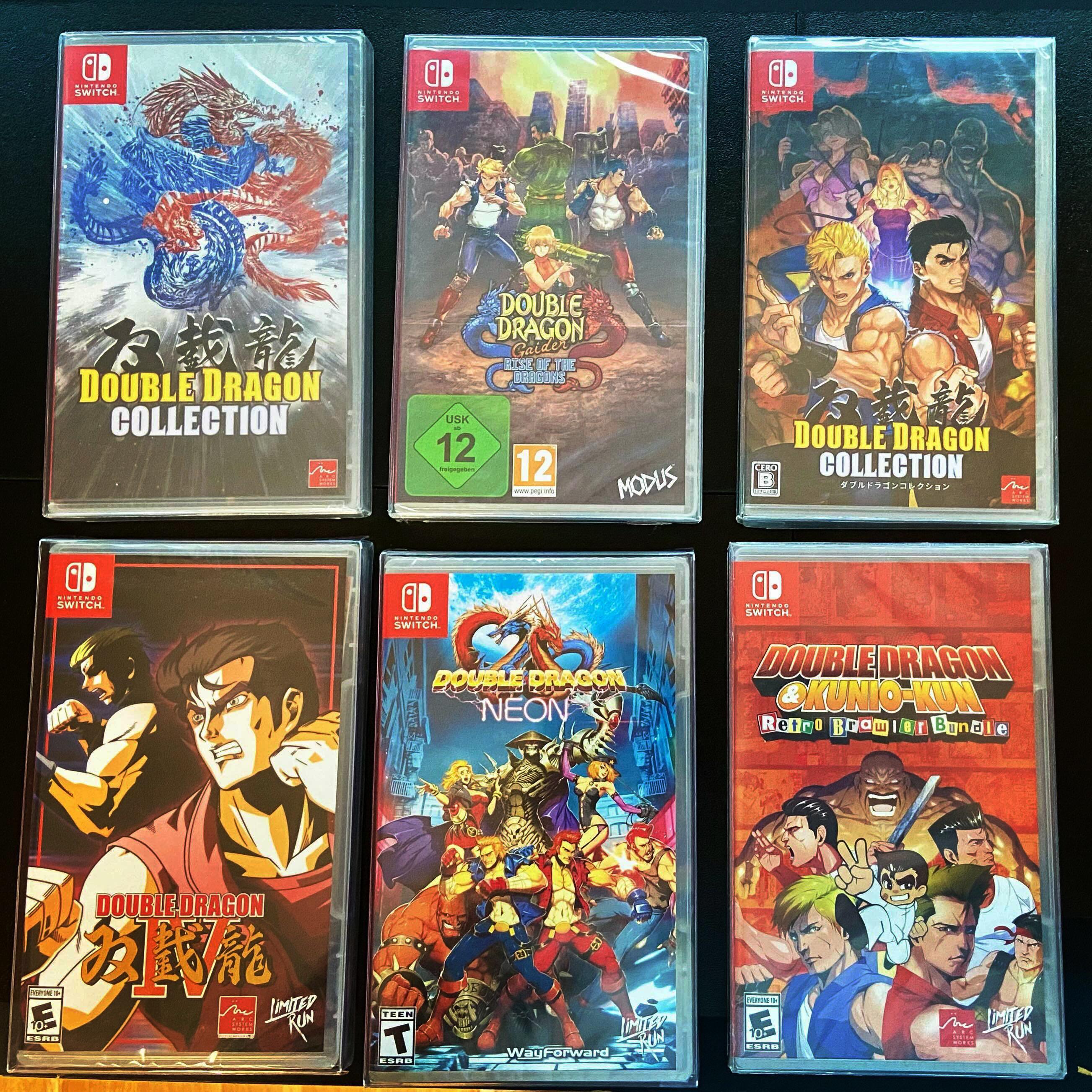 Switch版ダブルドラゴンコレクション : r/gamecollecting