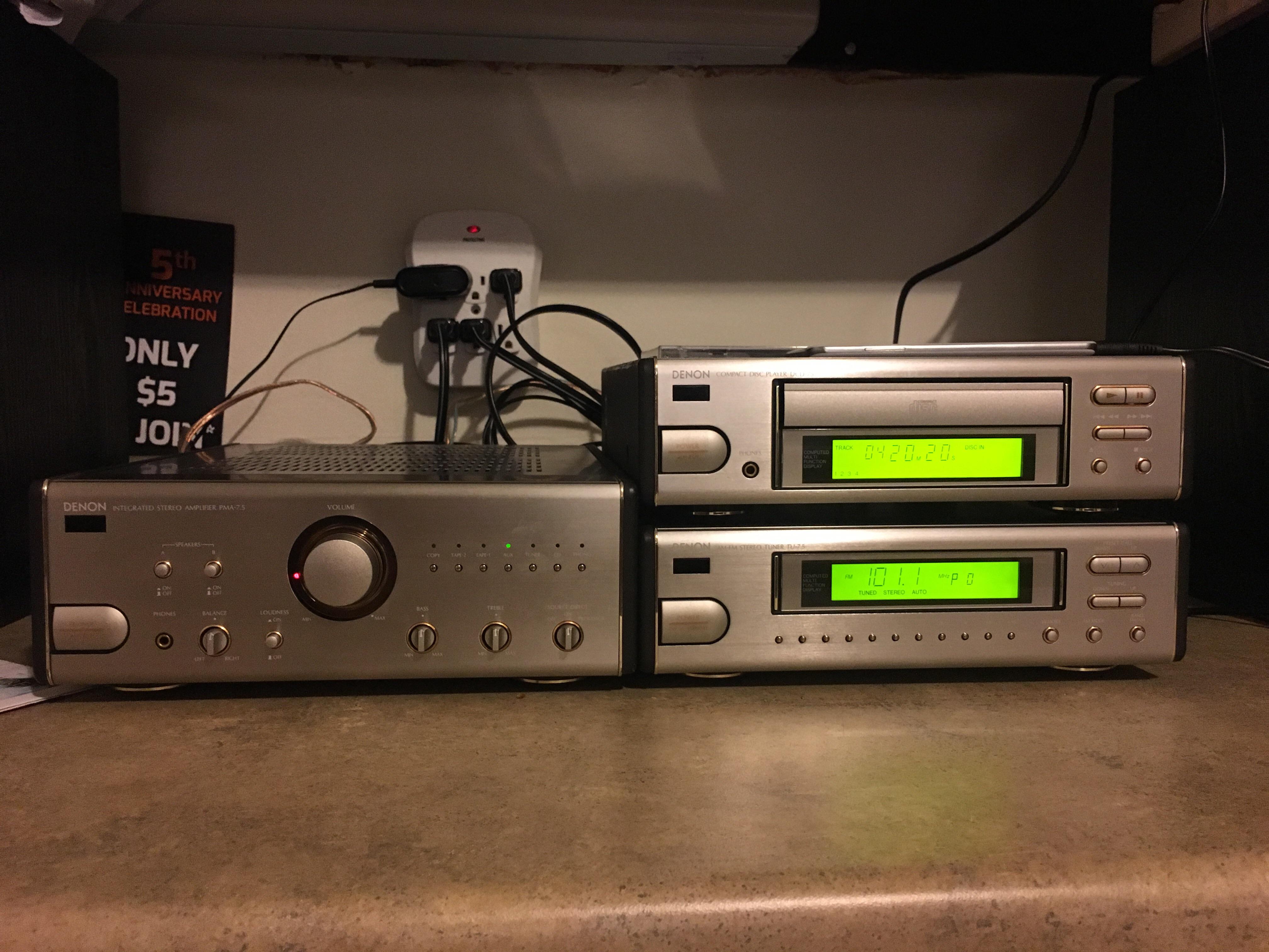 Denon Point Component System - Early 90's : r/vintageaudio