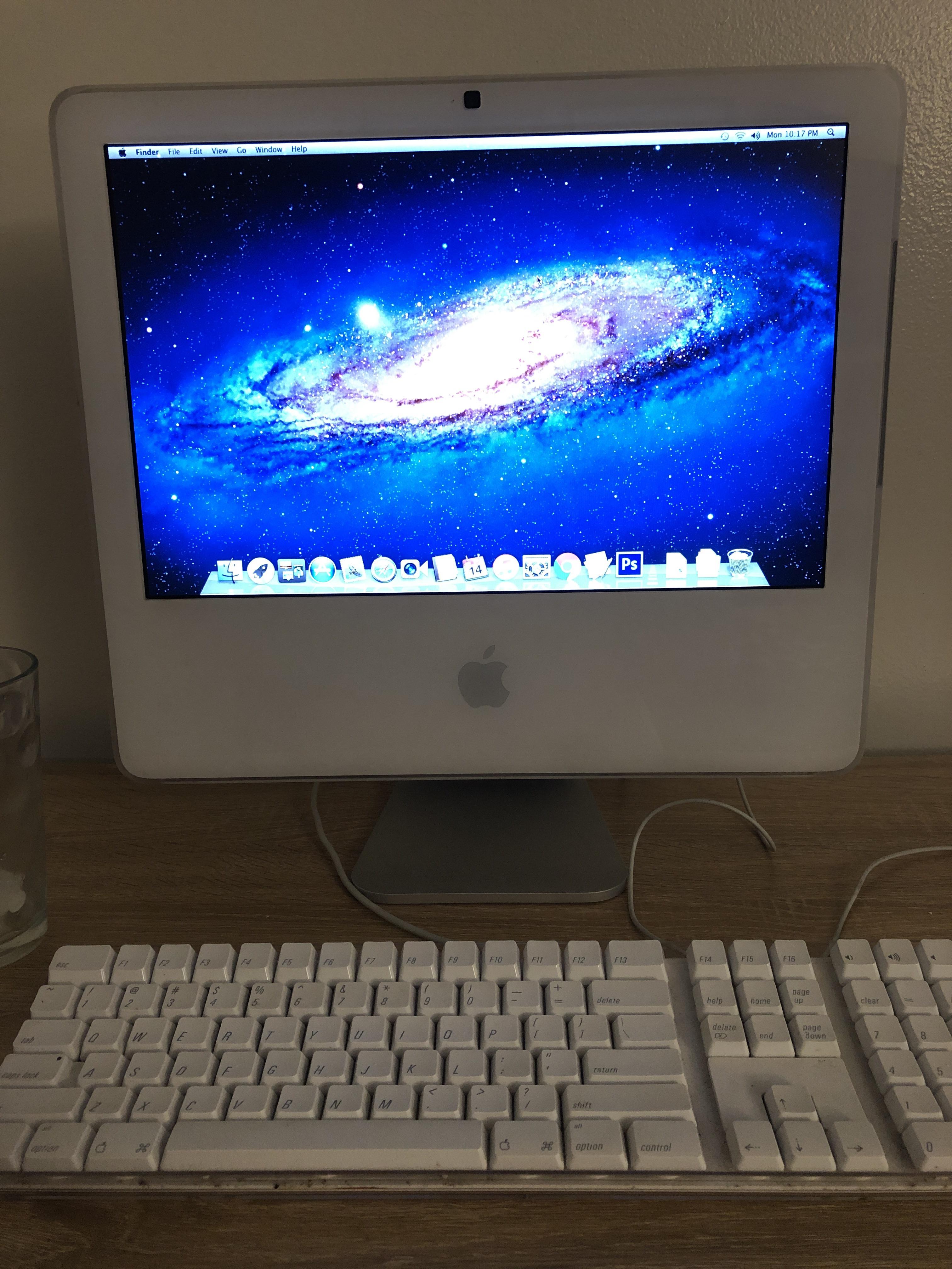 Just picked up this 2006 iMac A1195 - 1.83 GHz Intel Core 2 Duo