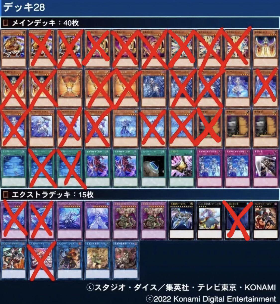 豆知識 - これは最新のOCG禁止制限後のフルパワー「ティアラメンツ