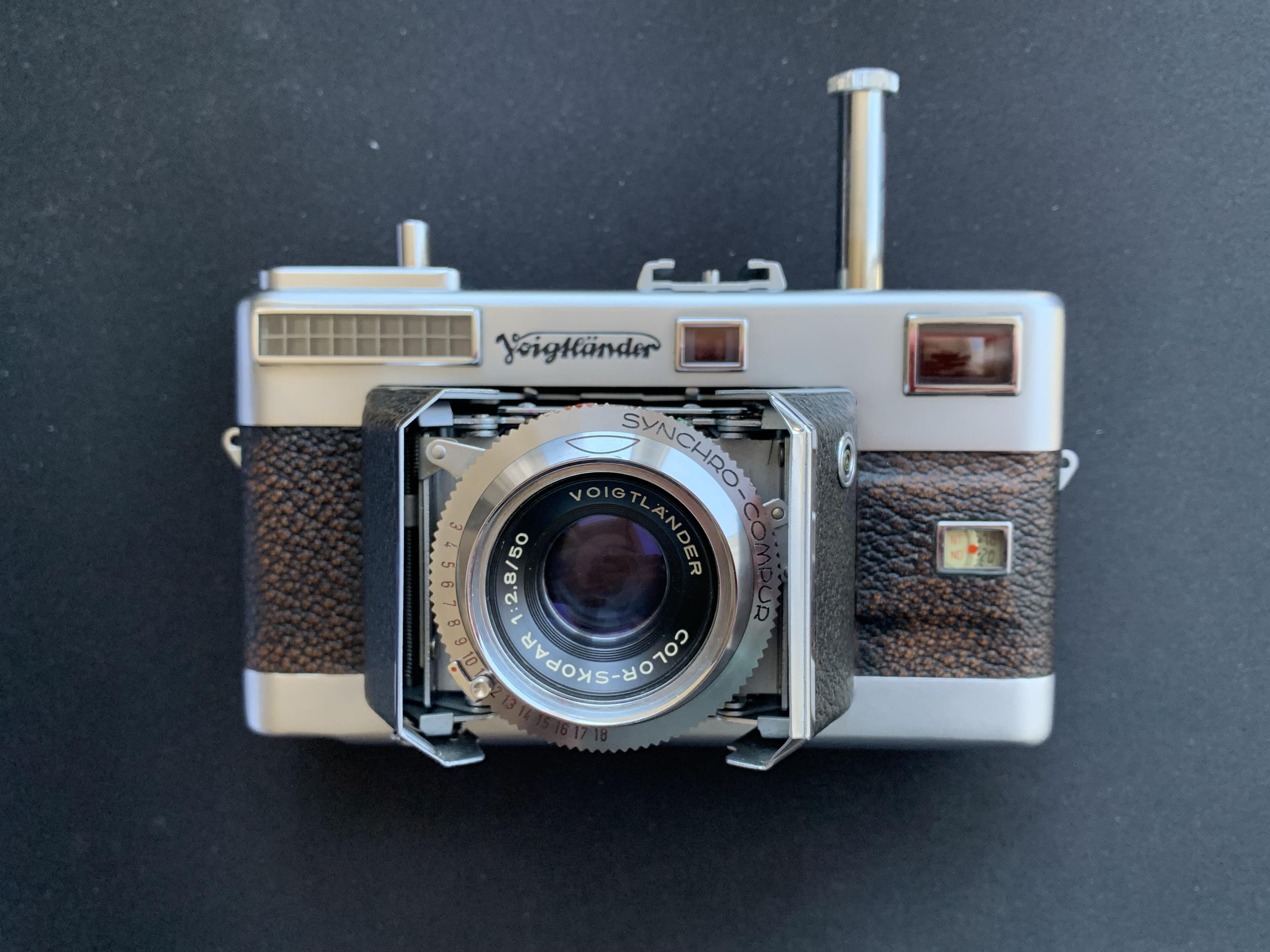 初めて手に入れた、そして自分でCLAした - フォクトレンダー Vitessa