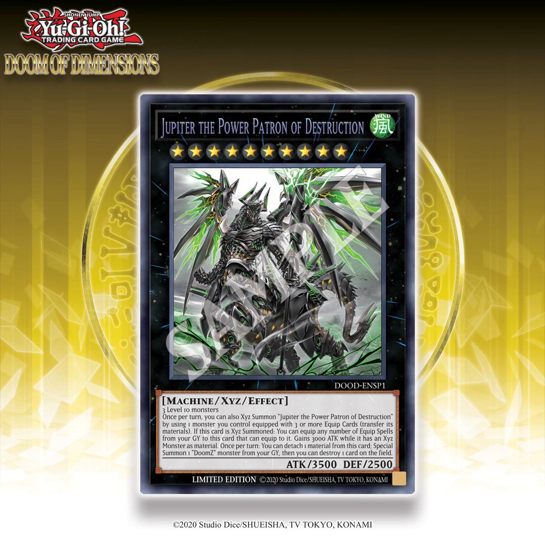 Doom of Dimensions Premiere! Event Card (TCG) : r/yugioh