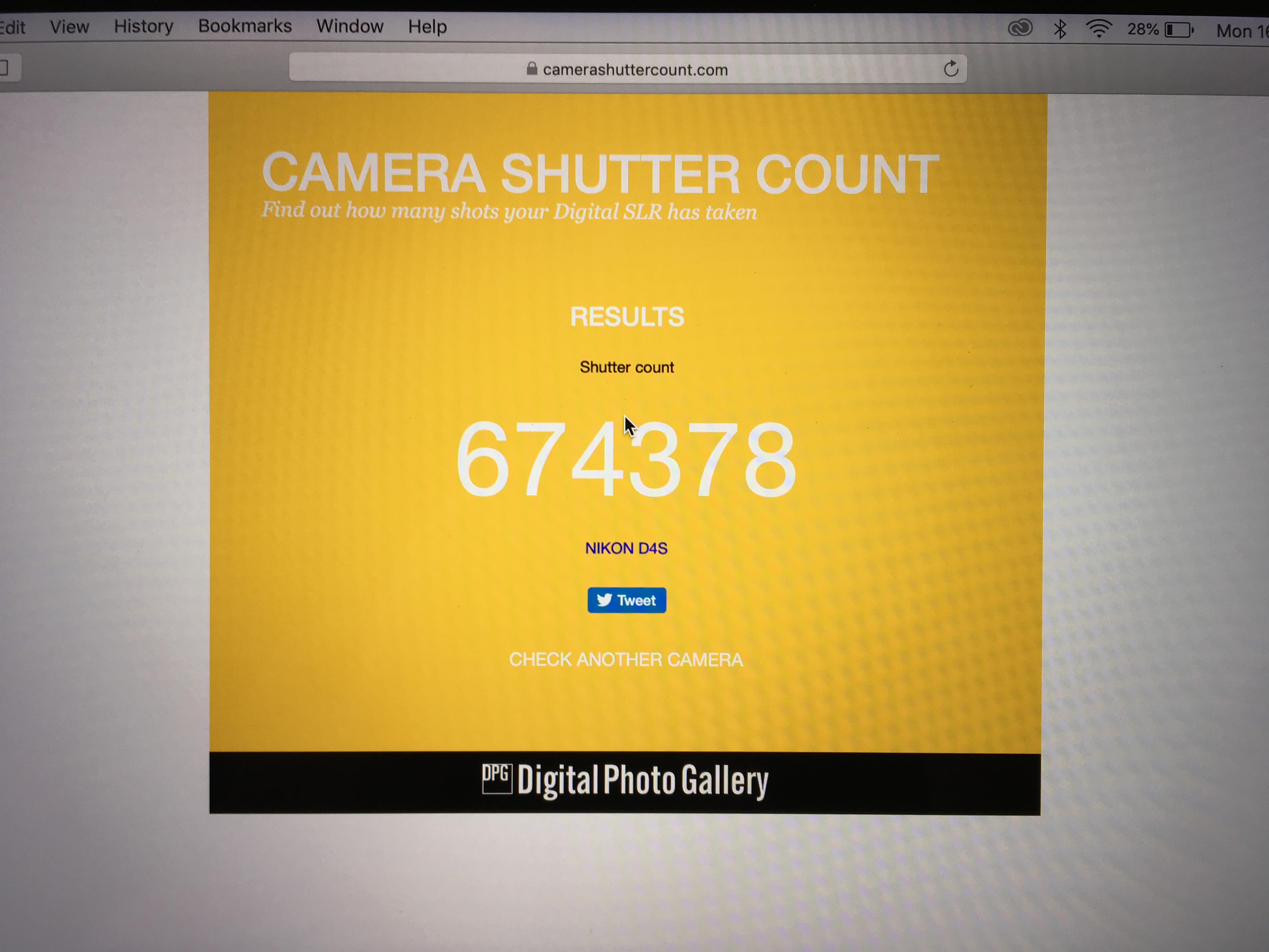 うちのニコンD750、シャッター回数が31万2千回超えたよ : r/Nikon