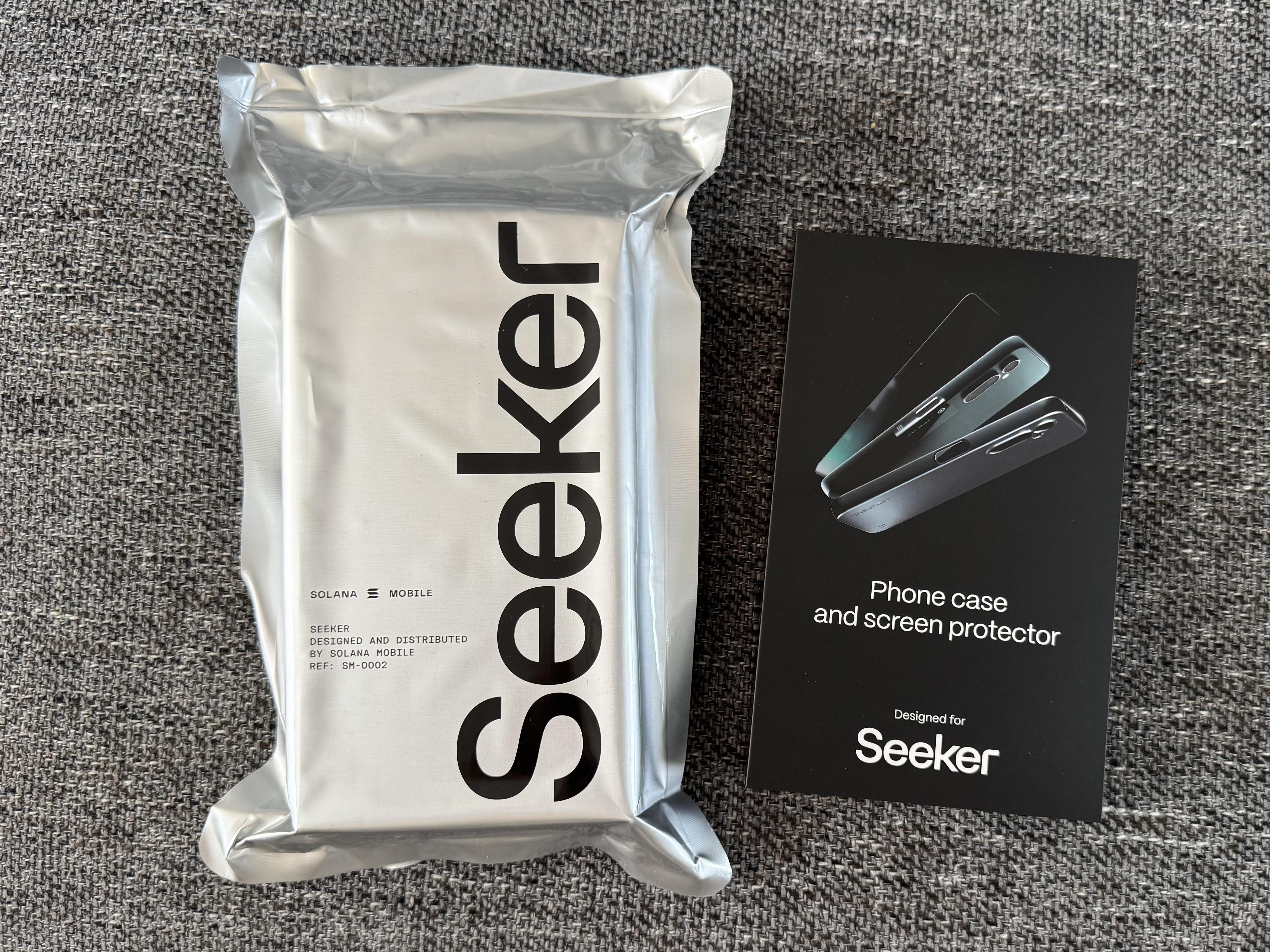 Seeker Arrived! Very excited to unbox and setup. Let's go SOL