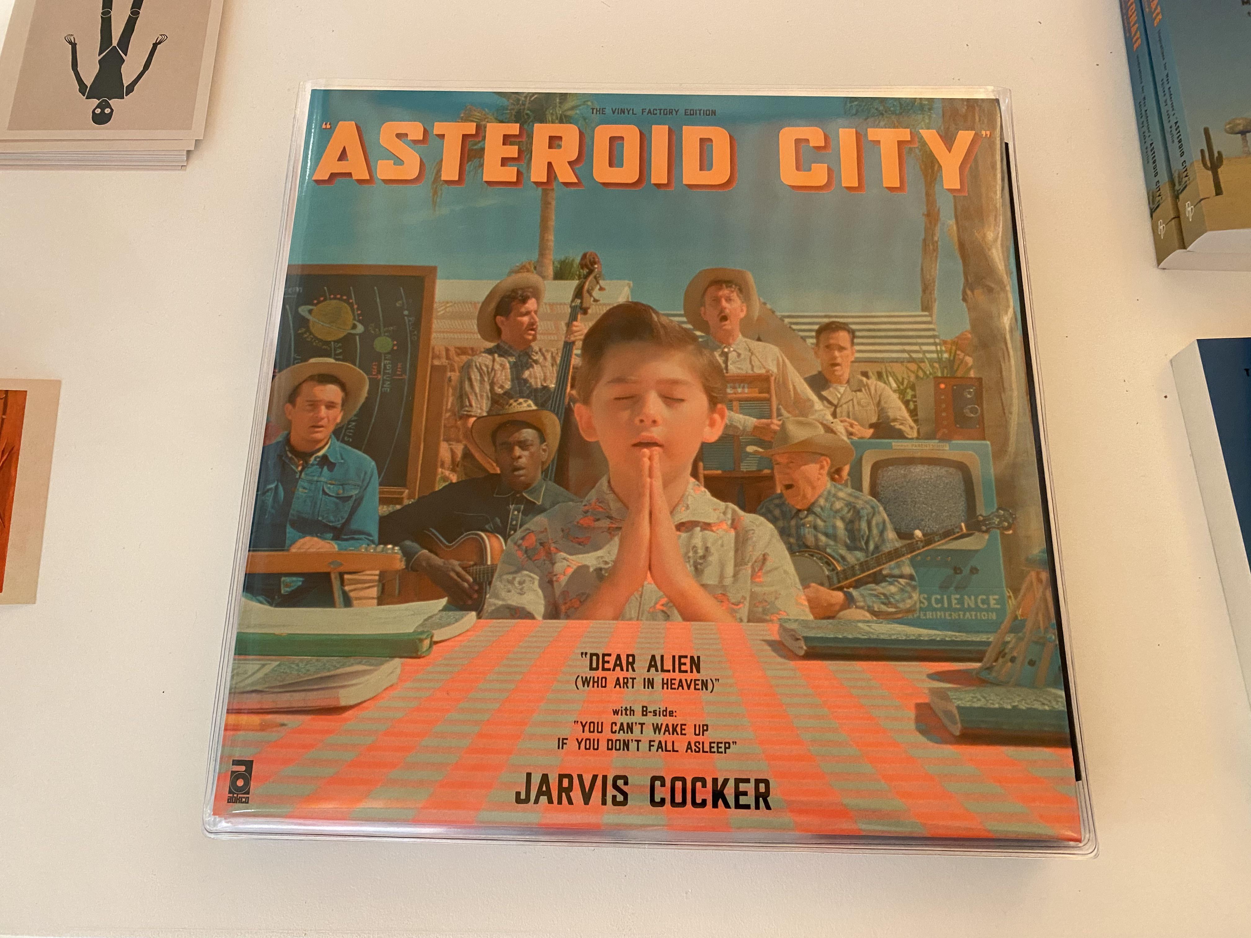 Asteroid City vinyl at London exhibit! : r/wesanderson