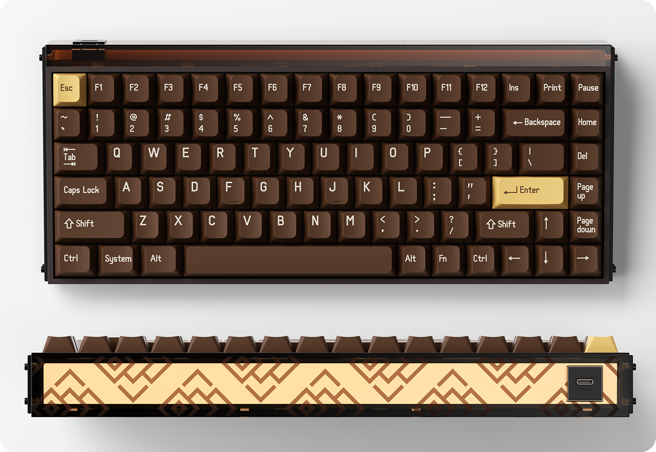 MADE68 PRO ホール効果ラピッドトリガーキーボード – MelGeek