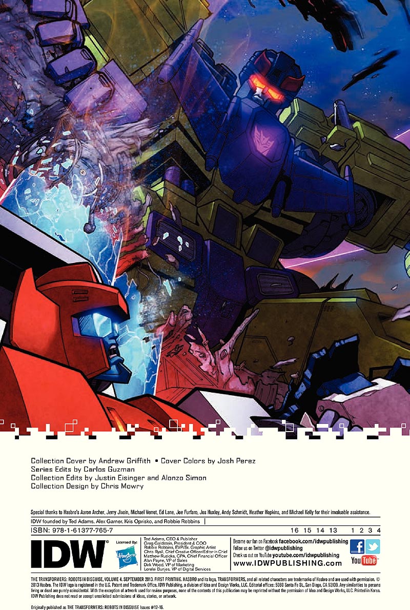 Transformers: Robots in Disguise Vol. 4 Comic Book Preview - CITY