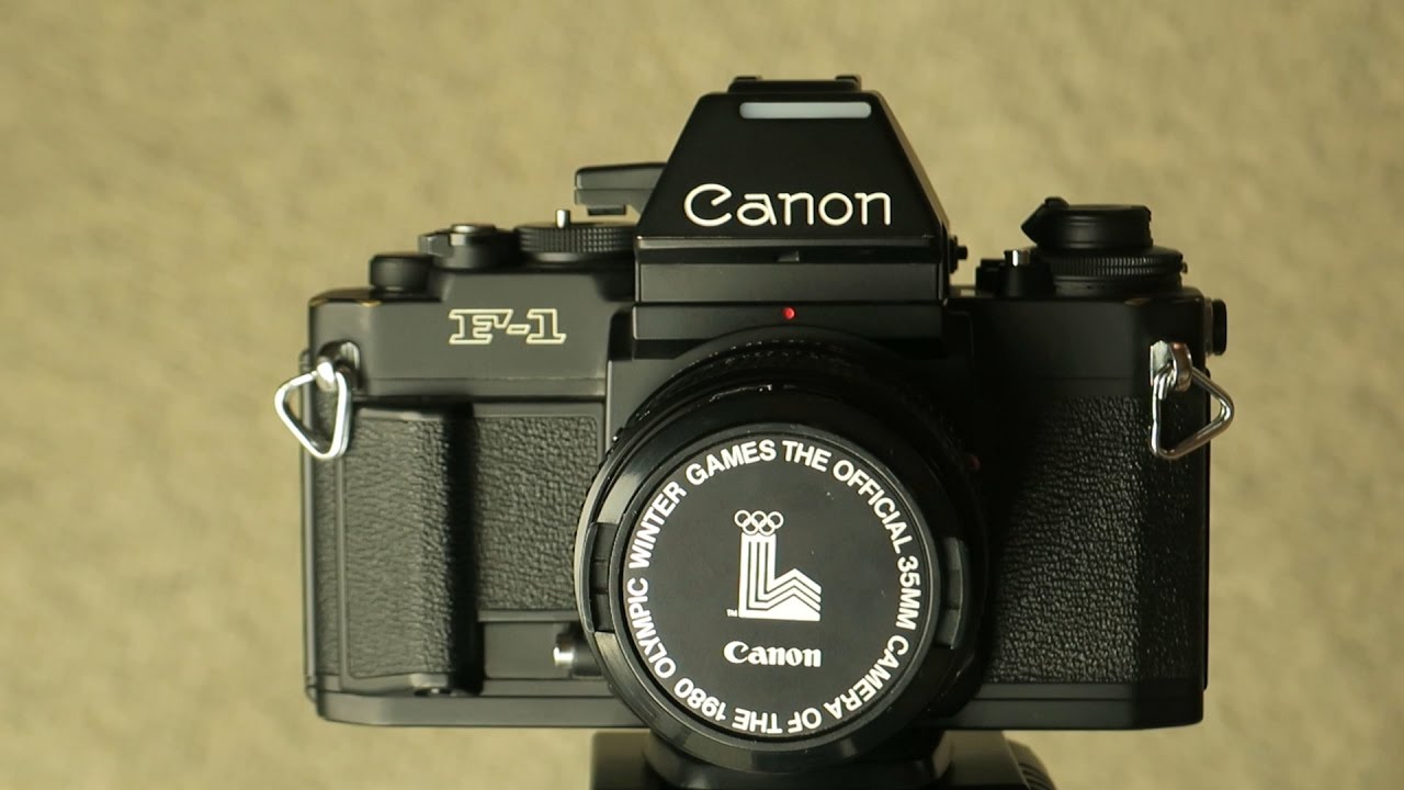 キヤノン New F-1 AEモータードライブFN 連写 サウンド 2017.1 - YouTube
