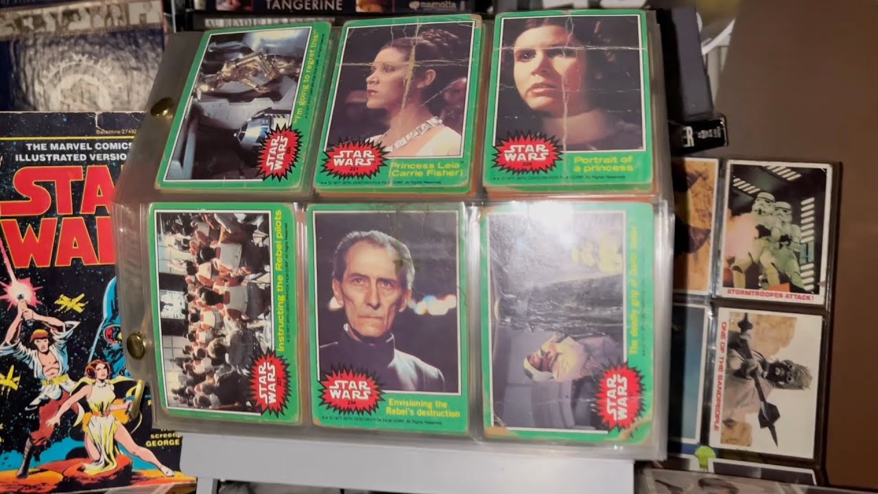 希少 1977年 スターウォーズ ブロマイド カード 28枚 アタリ TOPPS