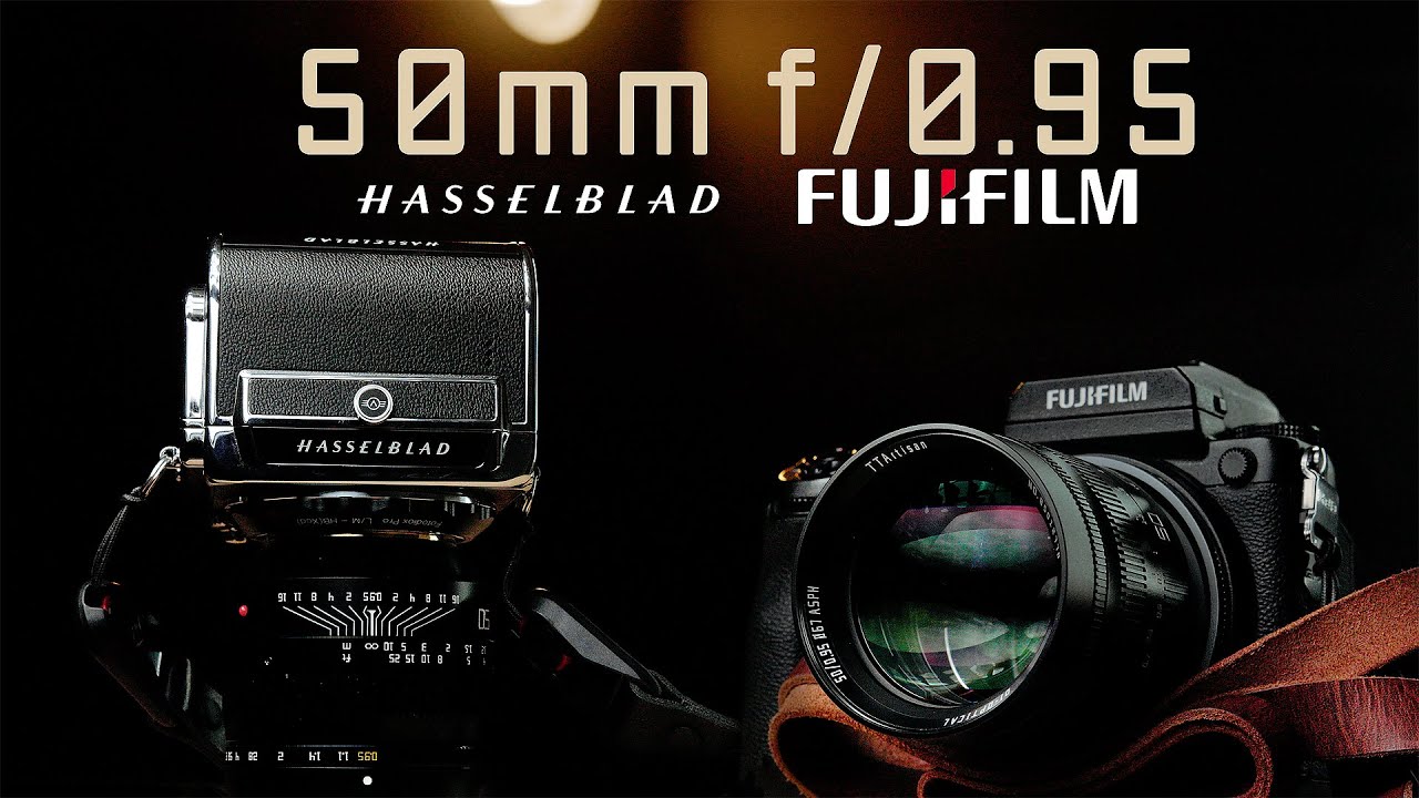 50mm f/0.95 on Hasselblad 907x and Fujifilm GFX - YouTube