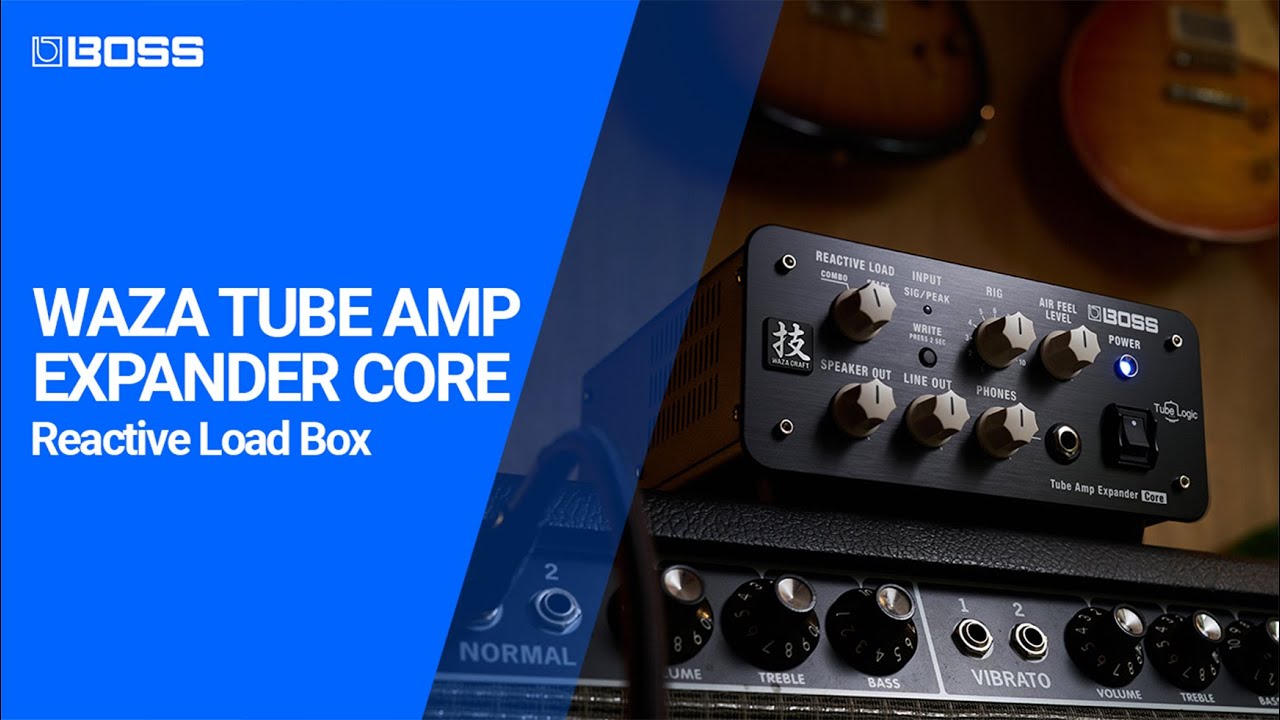 Rolandが新製品のロード・ボックス「WAZA Tube Amp Expander Core」と