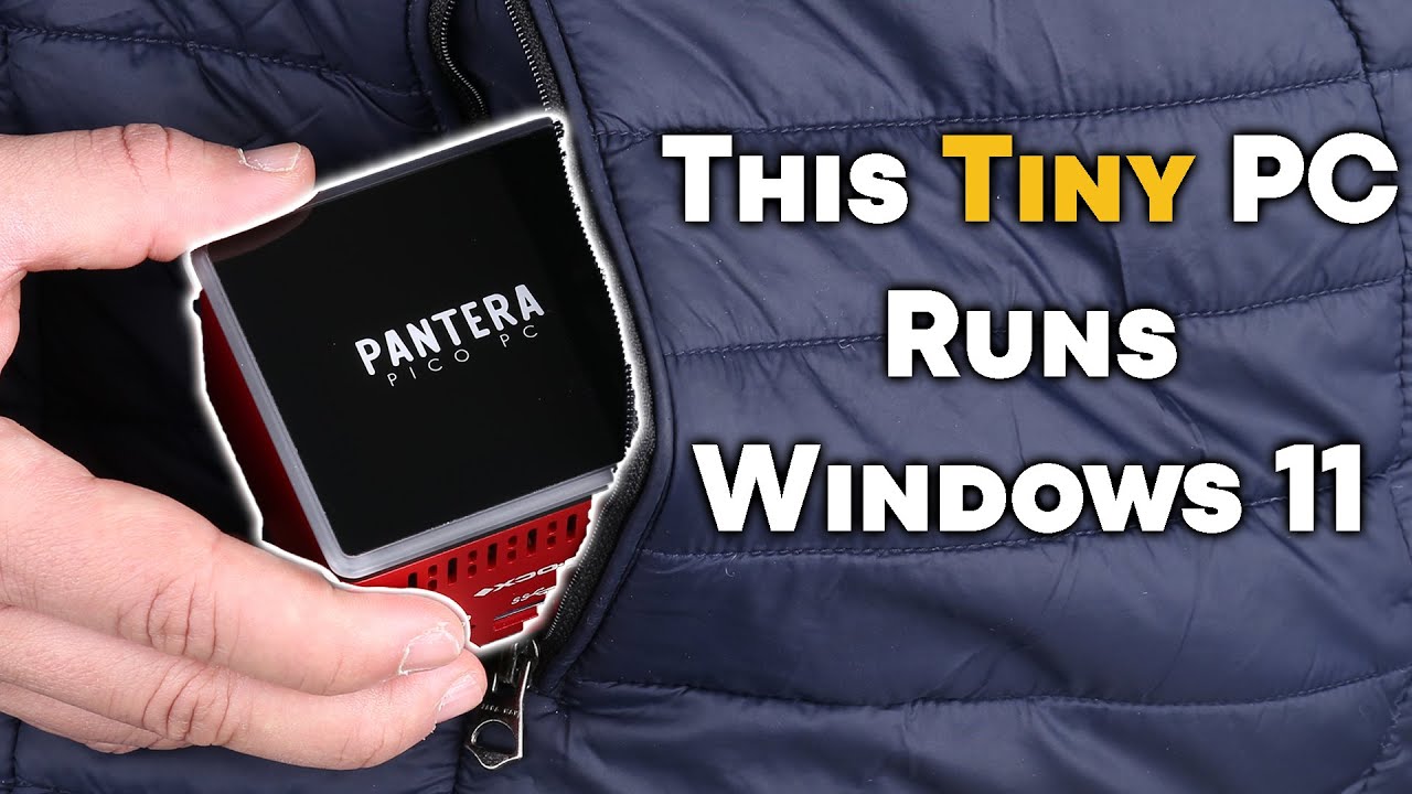 Tiny PC That Runs Windows 11 - Pantera Pico PC Review 2.7GHz CPU