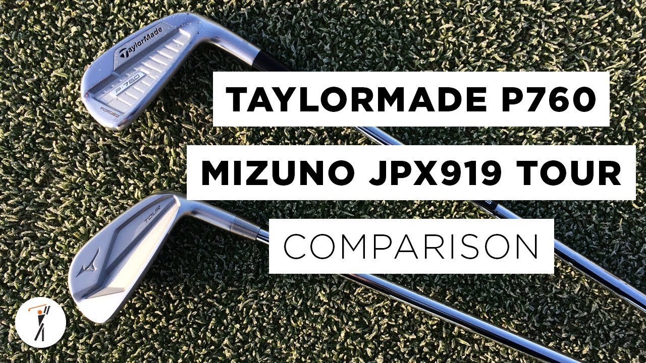 Taylormade P760 vs Mizuno JPX 919 Tour Iron Comparison - YouTube