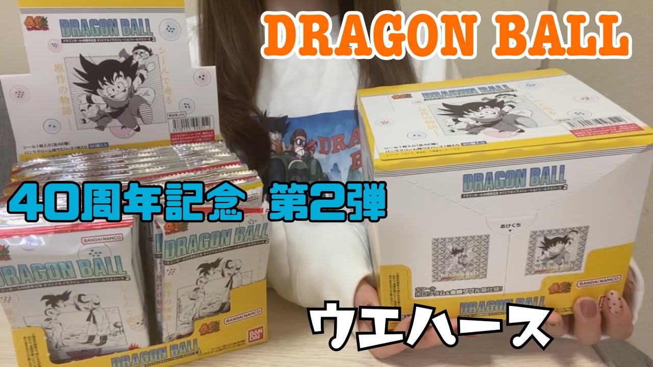 ドラゴンボール 40周年記念 オリジナルイラストレーション シール