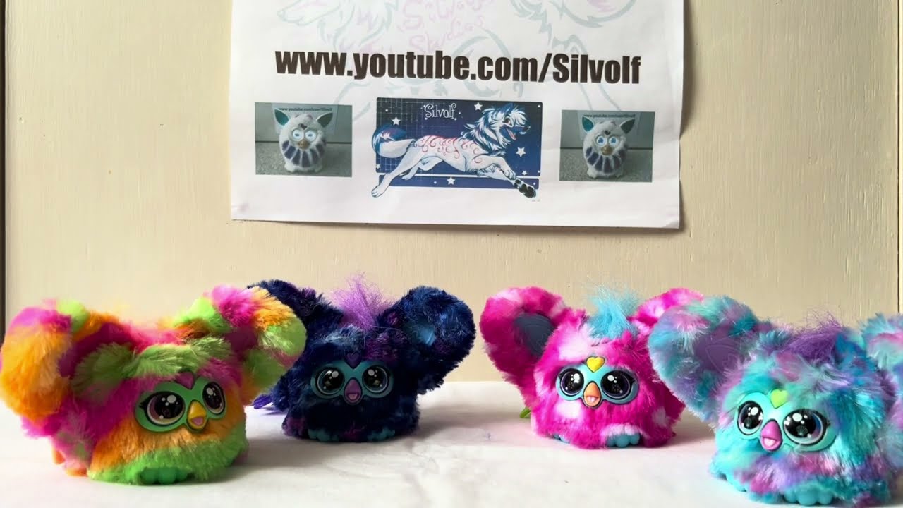 Unboxing and Review - Star-Lee and Dah-Tee Furby Furblets - YouTube