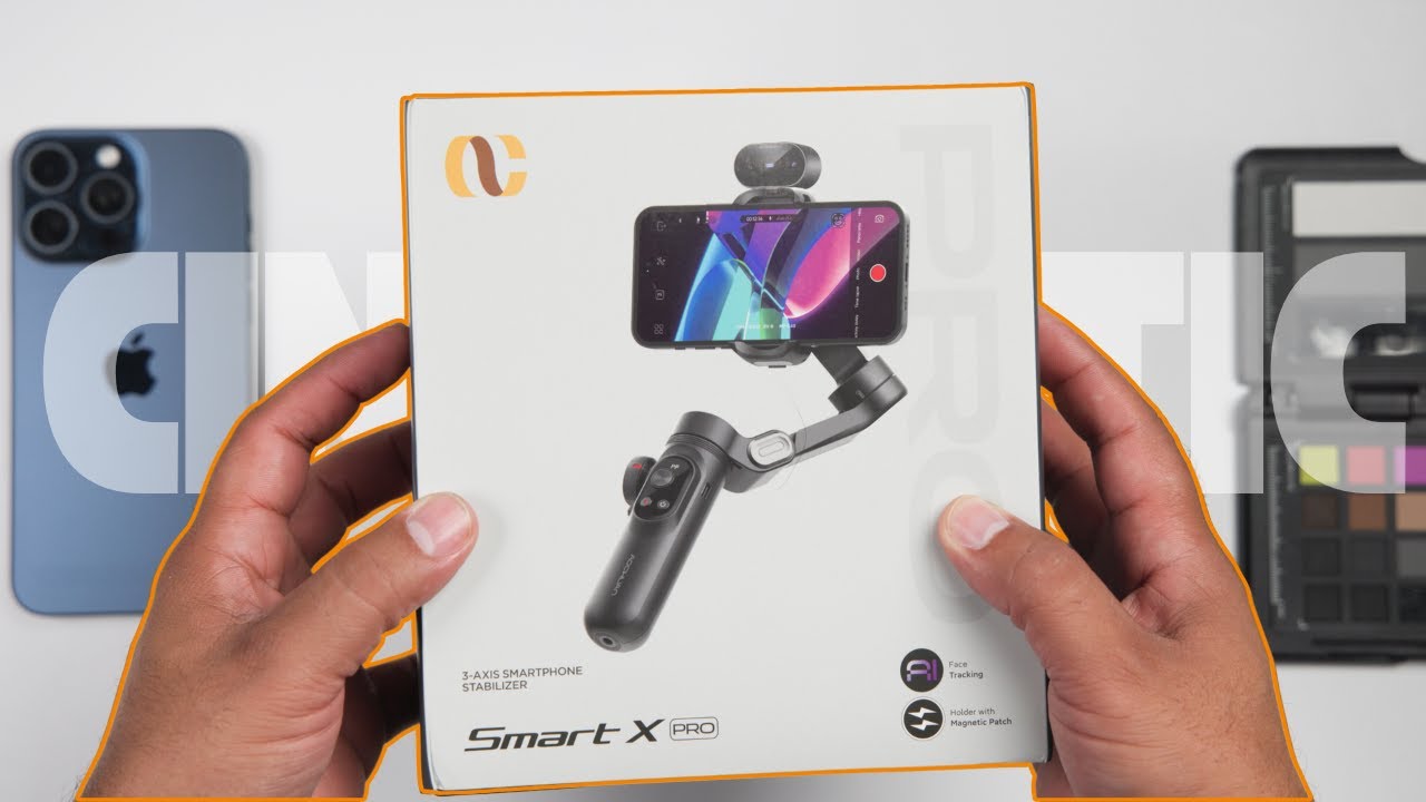 Smart X Pro 3 Axis Gimbal Stabilizer | iPhone and Samsung Smart
