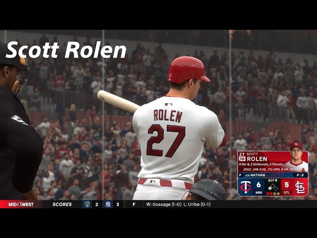 MLBスコット・ローレン ボブルヘッド 27 MLBスコット・ローレン