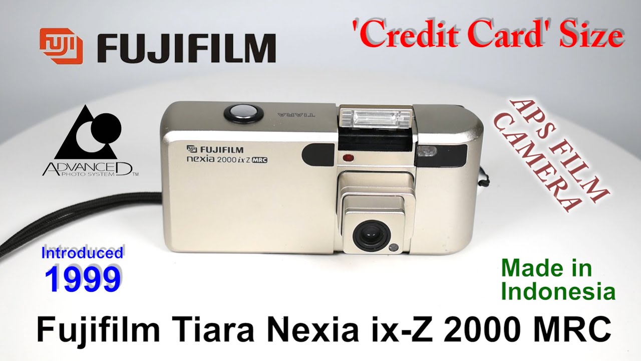 1999 Fujifilm Tiara Nexia ix-Z 2000 MRC - APS Film Camera - YouTube