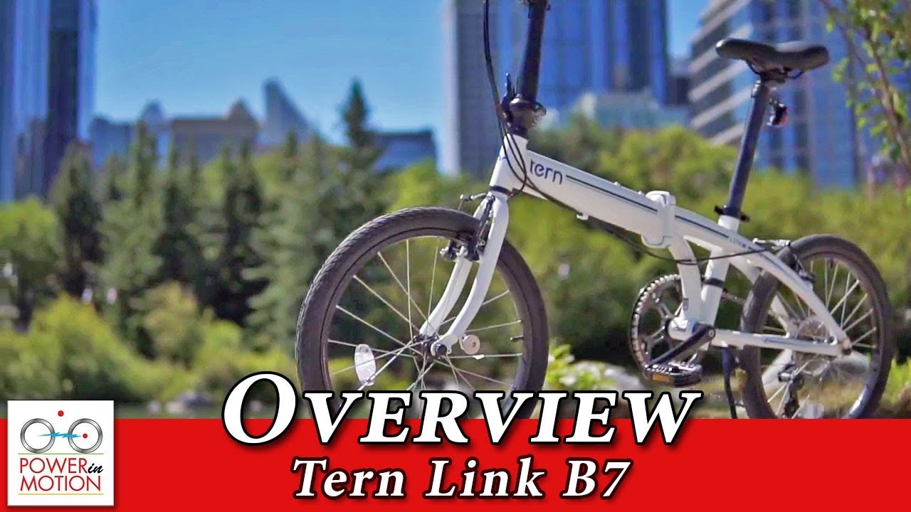 Tern Link B7 entry folding bike overview | folding bike Calgary