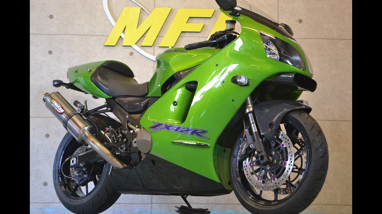 成約済み】KAWASAKI ZX-12R 2001年 8,362mile ストライカーフルエキ