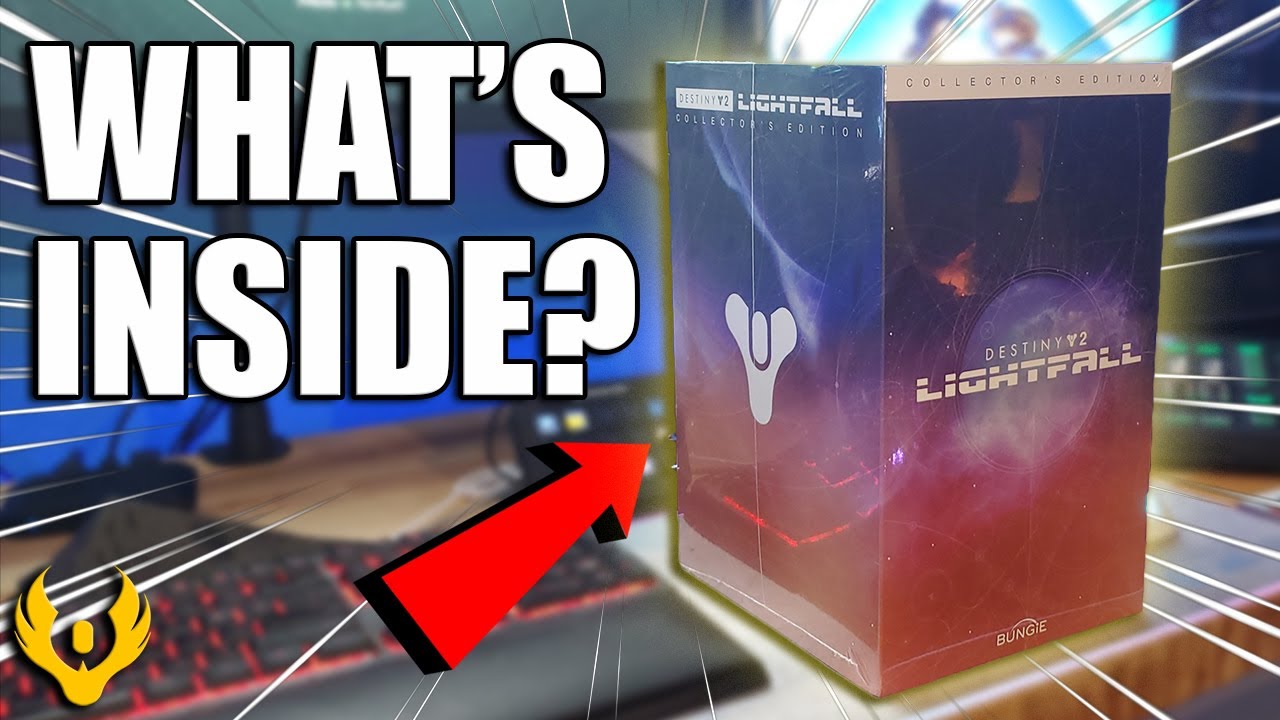 Opening the LIGHTFALL Collector's Edition! 🔥 DESTINY 2 Unboxing