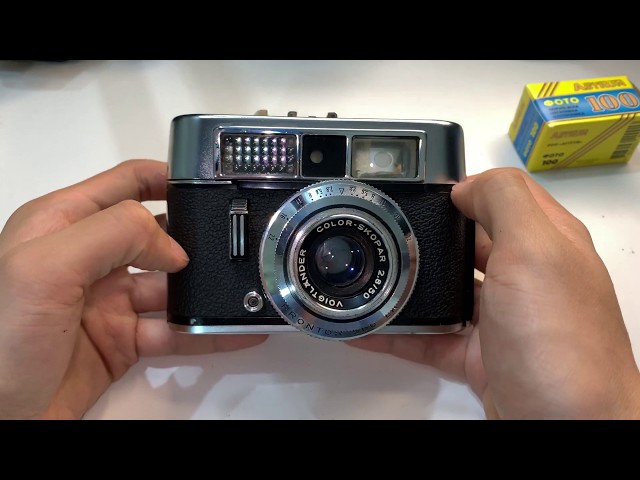Voigtlander Vito CLR 35mm Film Camera + Color Skopar 50mm f2.8