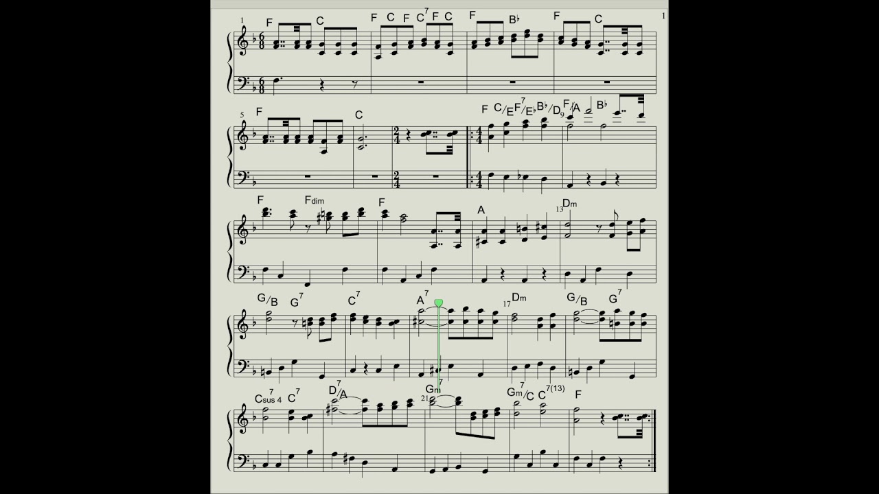 序曲 (Overture) / Dragon Quest I【DQ1 ドラクエ1 楽譜 midi】 - YouTube