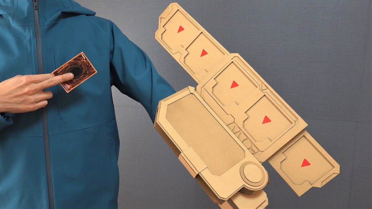 ダンボールでデュエルディスクを作るぜ☆/遊戯王ZEXAL/YU-GI-OH!-ZEXAL