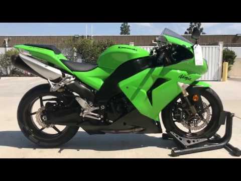 2006 Kawasaki Ninja ZX-10R / Super Sport Walk Around Clip - YouTube