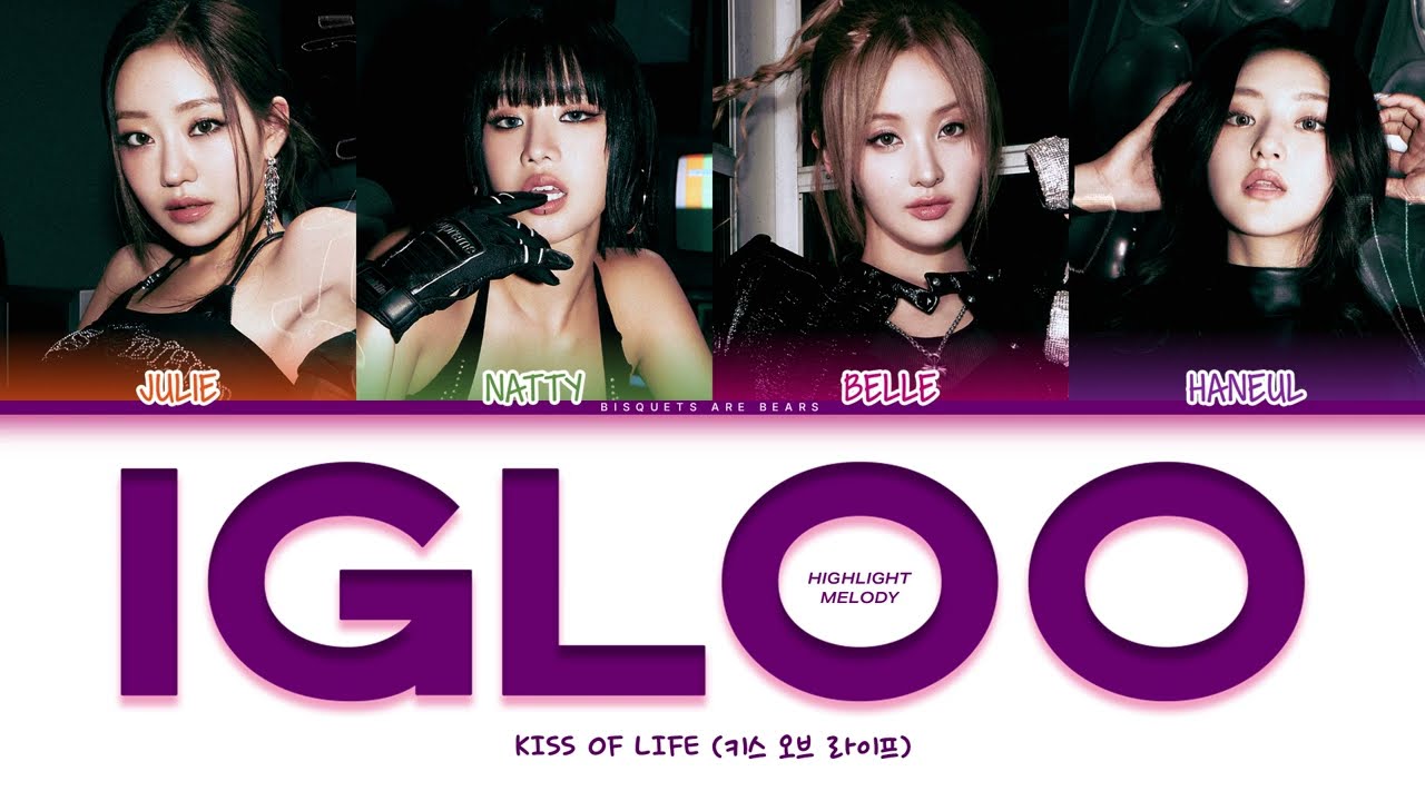 KISS OF LIFE (키스 오브 라이프) 'Igloo' (Color Coded) - Album