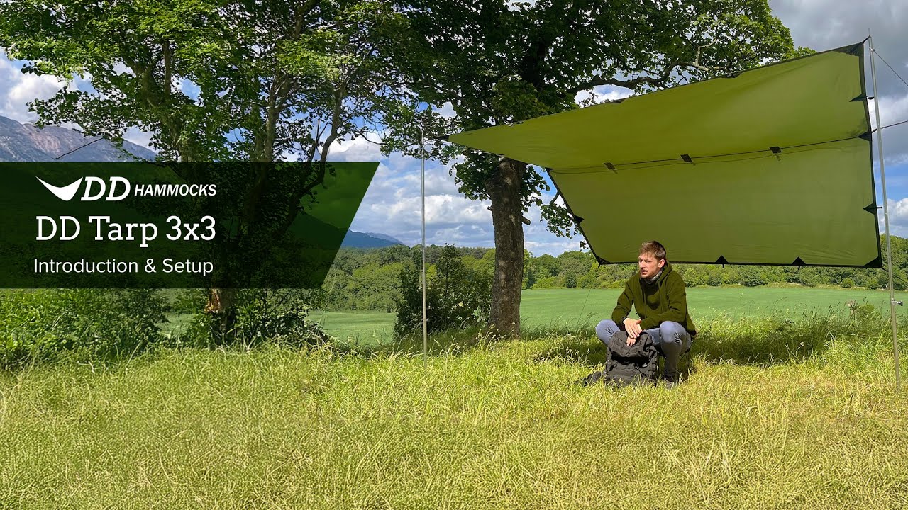 DD Tarp 3x3 - camping tarp – DD Hammocks