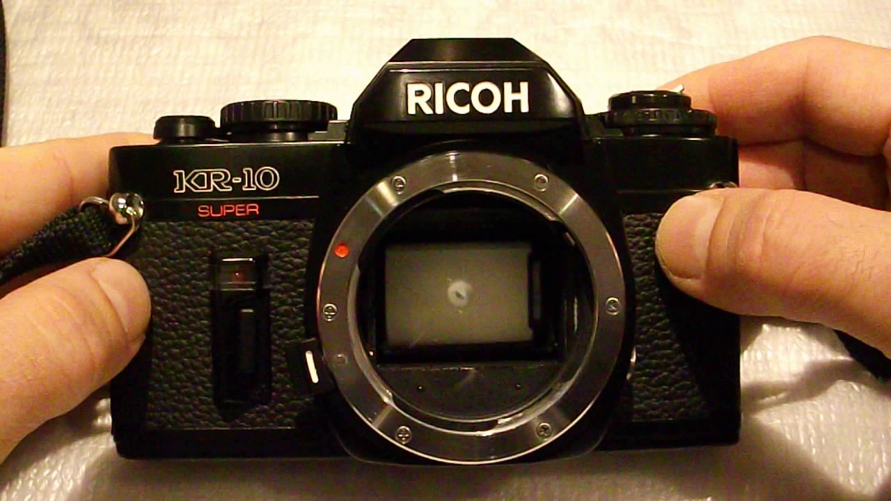 RICOH KR10 SUPER vintage SLR, overview. - YouTube