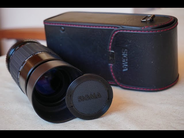 Sigma zoom KIII 75-210mm review - YouTube