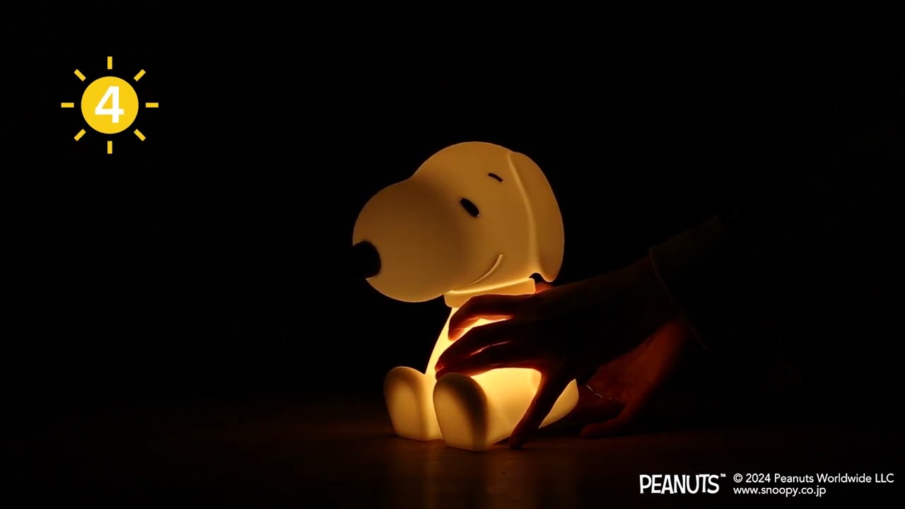 Mr Maria | Snoopy First Light 6段階調光 - YouTube